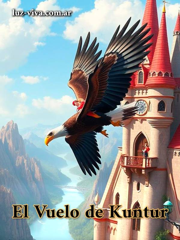 Ilustración del cuento El Vuelo de Kuntur